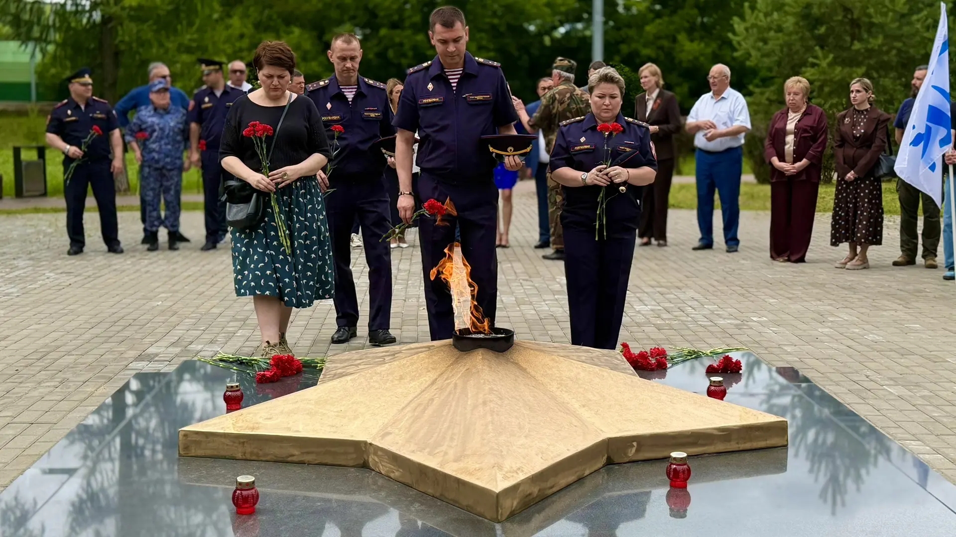В Одинцовском округе почтили память павших