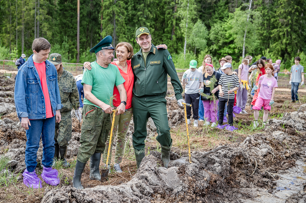 Экологическая акция «Удивительный лес» в Хлюпино