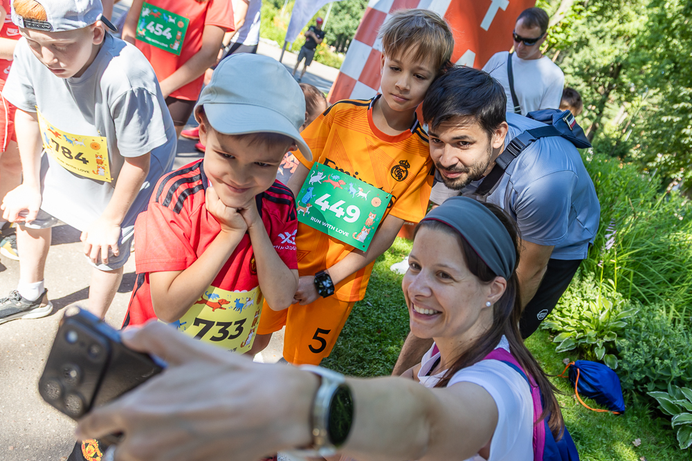 Благотворительный забег Run With Love в Одинцово